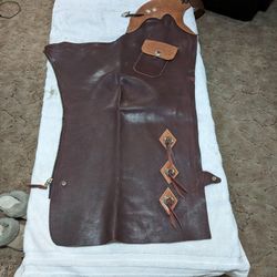 Men's  Leather Custom Chaps