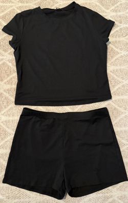 Womens Casual 2 Piece Short Set XL
