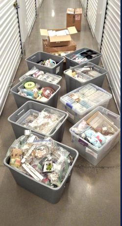 HUGE Jewelry Reseller Inventory – 100,000+ Pieces! Beads, Chains, Pendants, Tools & Finished Jewelry – ALL IN ONE LOT!