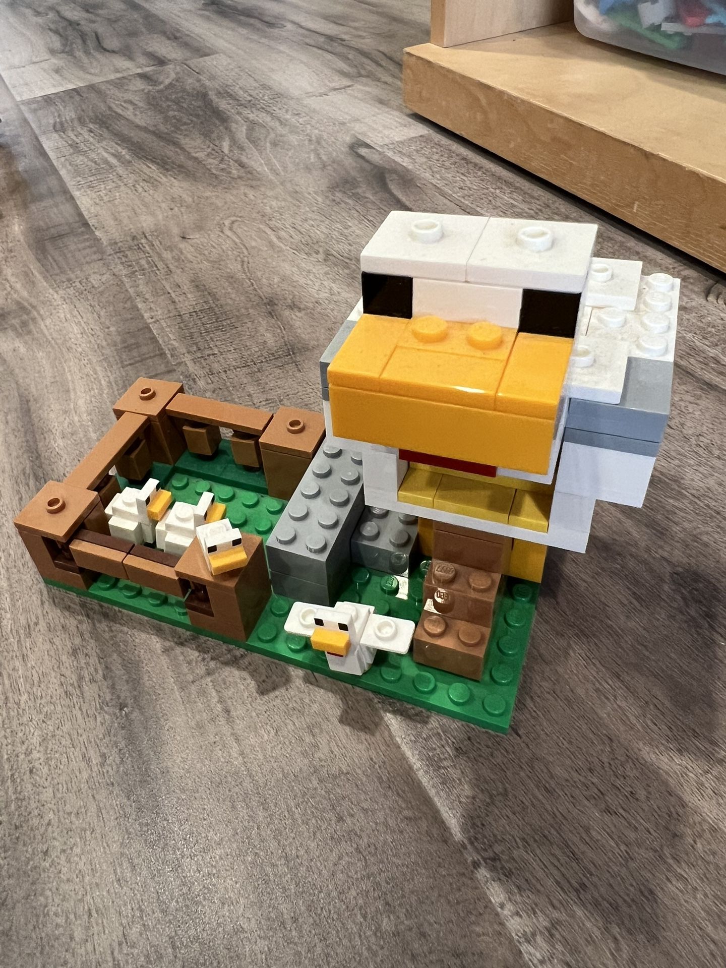 lego minecraft Chickens And Pig