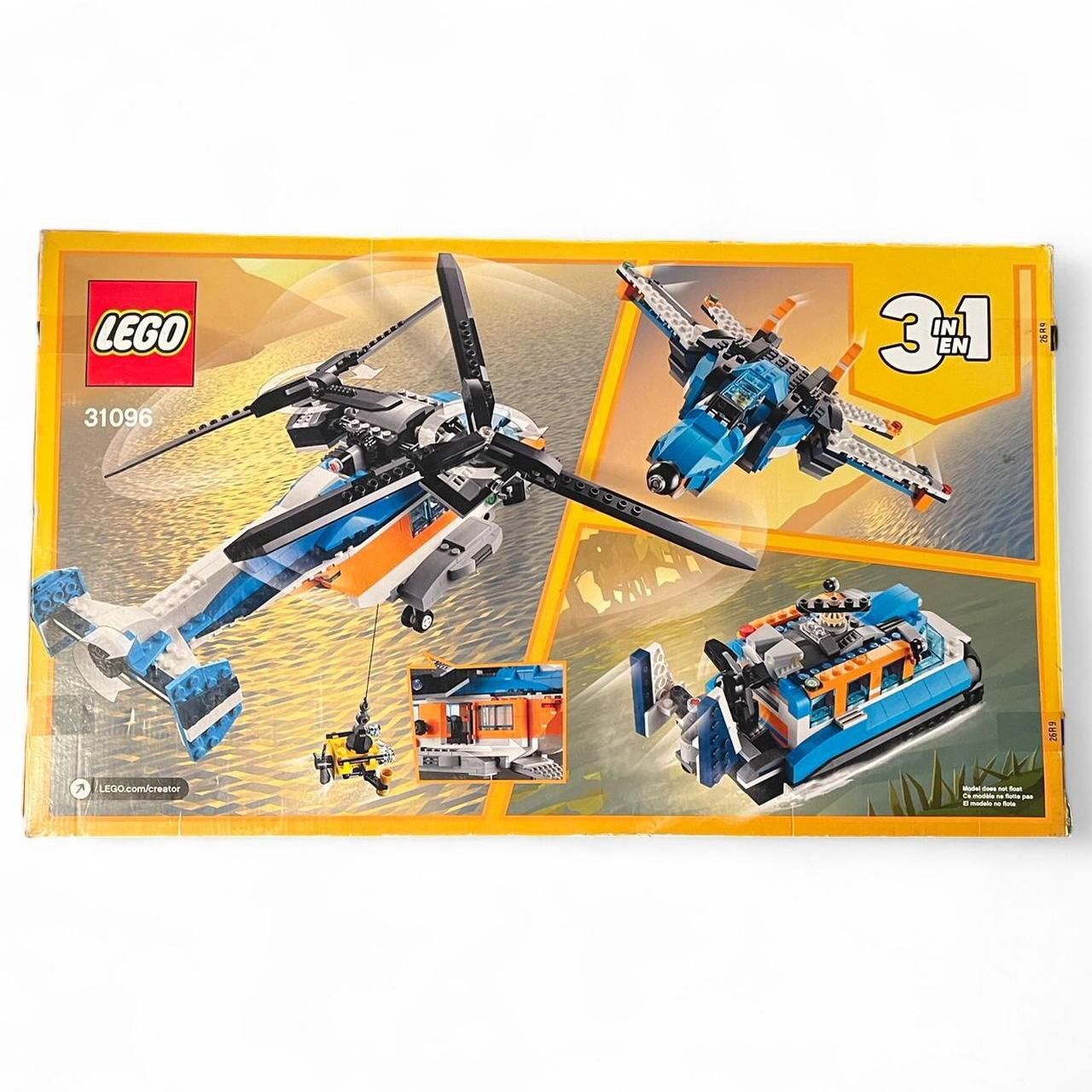 LEGO Creator 31096 Twin-Rotor Helicopter 3 In 1 Set