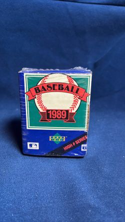 1989 Upper Deck Baseball High Series Collector’s pack