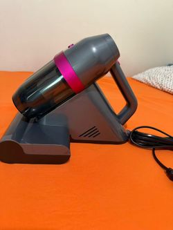 Bed Vacuum Cleaner with UV-C Light, Ultrasound & 14KPa Suction | 36,000 RPM Tapping | Ideal for Bedding, Sofa （open box）