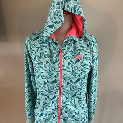 Nike Youth  XL Multicolor Full Zip Thin Spring Performance Hoodie Jacket