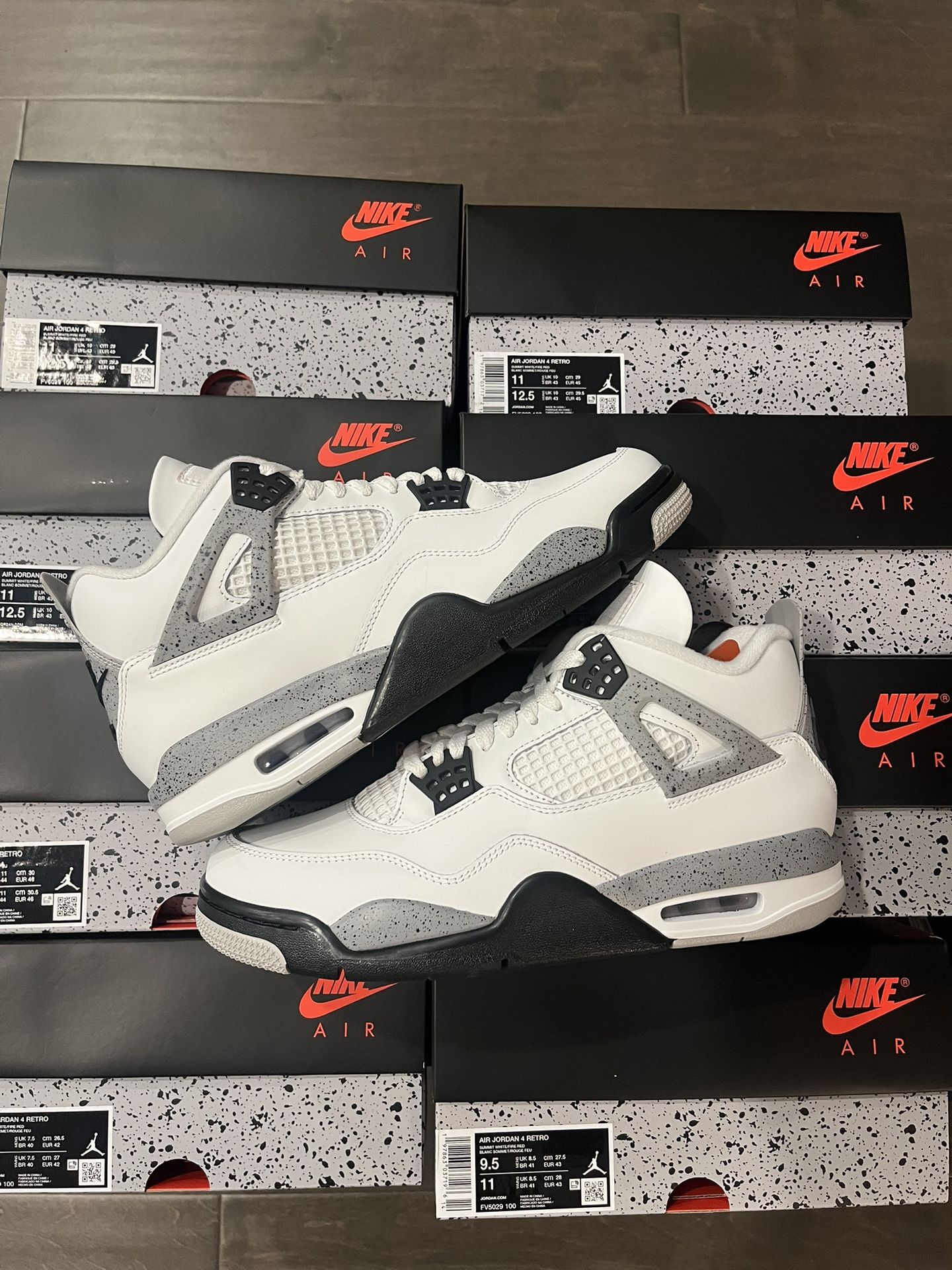 Air Jordan 4 White Cement 2025