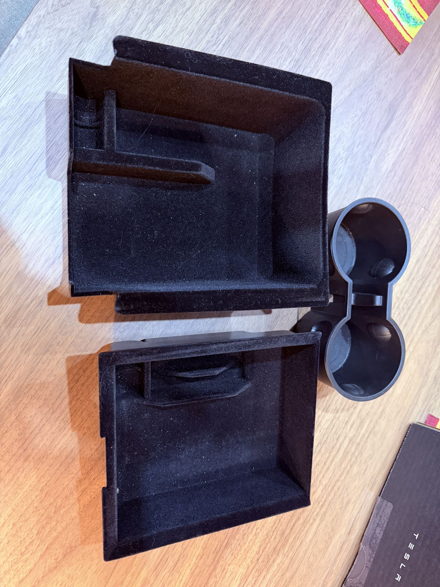 Center Console Organizer Trays For 2024 Tesla Y