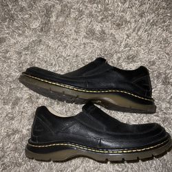 Dr. Marten Black Leather Shoes/ Boots Size 12 Men
