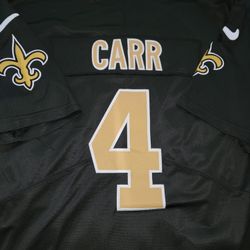 New Orleans Saints Derek Carr Jersey NFL Football 