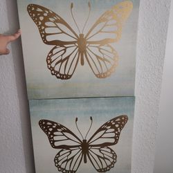 Two Butterfly Canvas