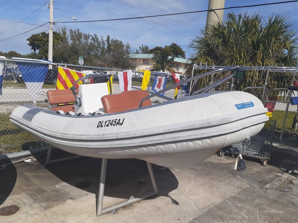 2005 Novurania 13.5FT Hard Bottom Inflatable Dinghy RAC CNMO9373001