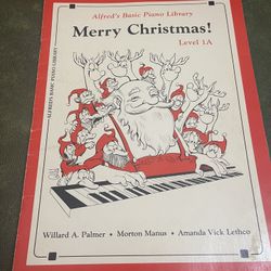 Alfreds Basic Piano Library Merry Christmas Level 1A