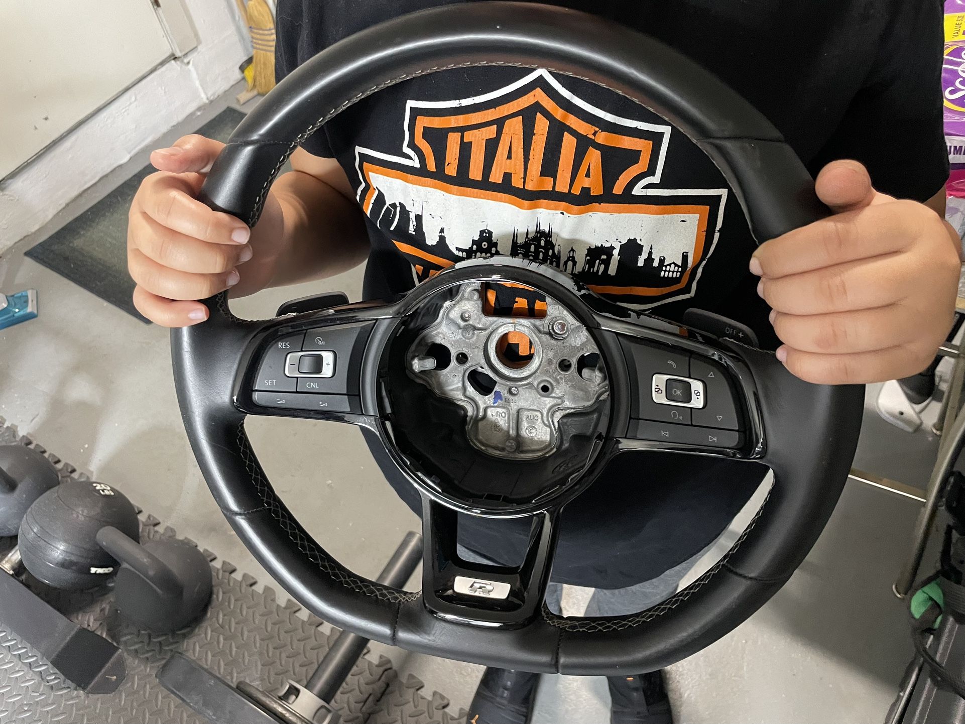 2015-2019 VW Golf R STEERING WHEEL DSG