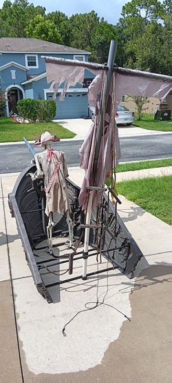 Home Depot Halloween Pirate Ship Prop for Sale in Hudson, FL - OfferUp