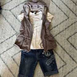 Size 6/7 Girls Vintage Y2K outfit 2000s