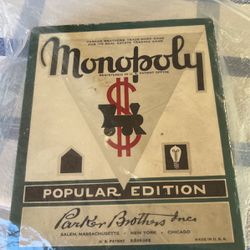 1935 Monopoly 