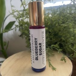 Blueberry Sugar Perfume Oil | Sweet Fruity Scent | 10ml Roll-On luxury USA  This perfume oil is inspired by the playful and irresistible scent of Blue