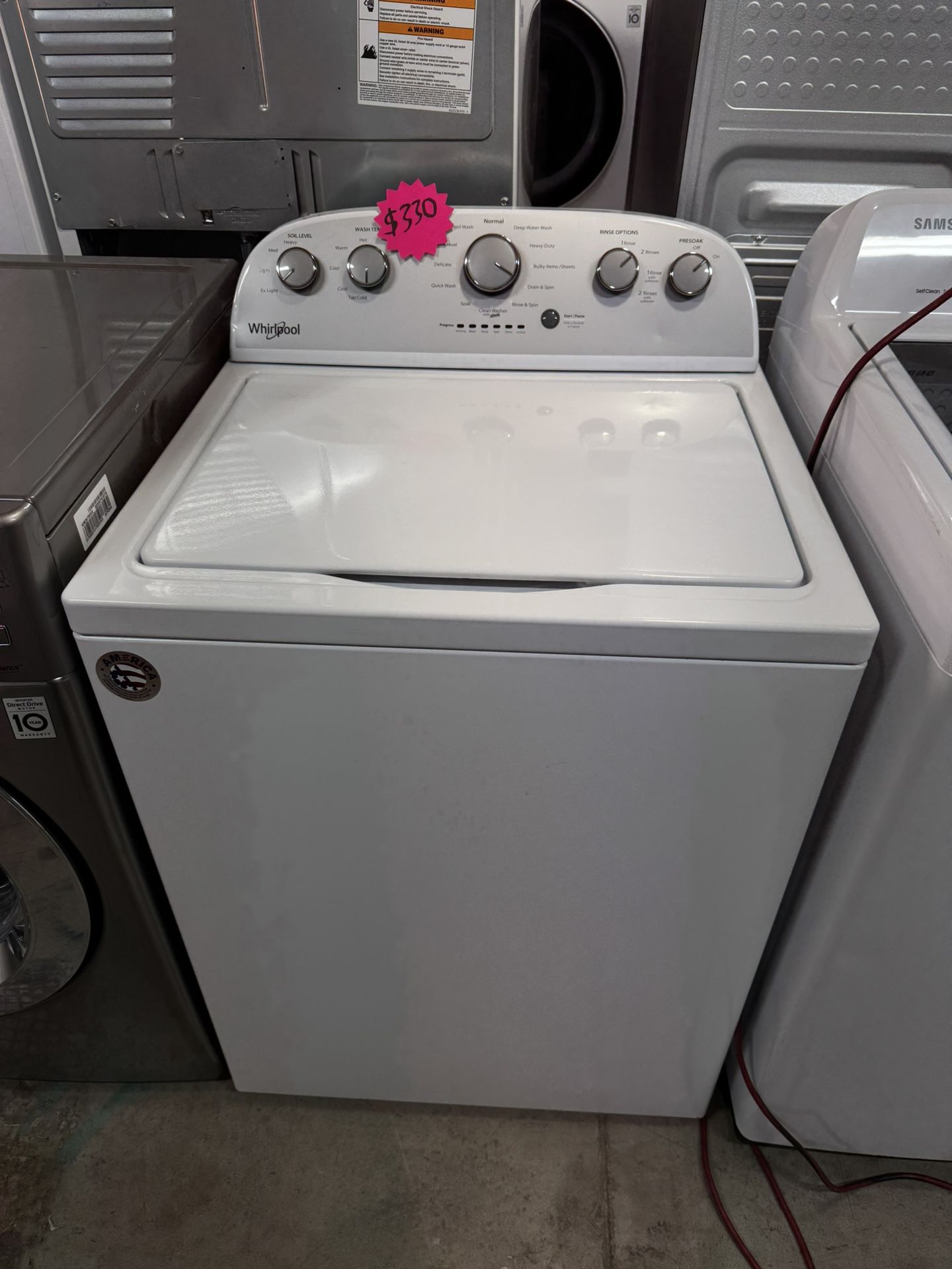 Whirlpool Washer