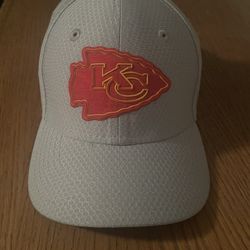Gray Youth Size Chiefs Fitted Baseball Cap