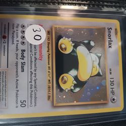 pokemon snorlax base set