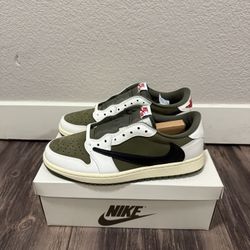 Air Jordan 1 Low OG SP Travis Olives 