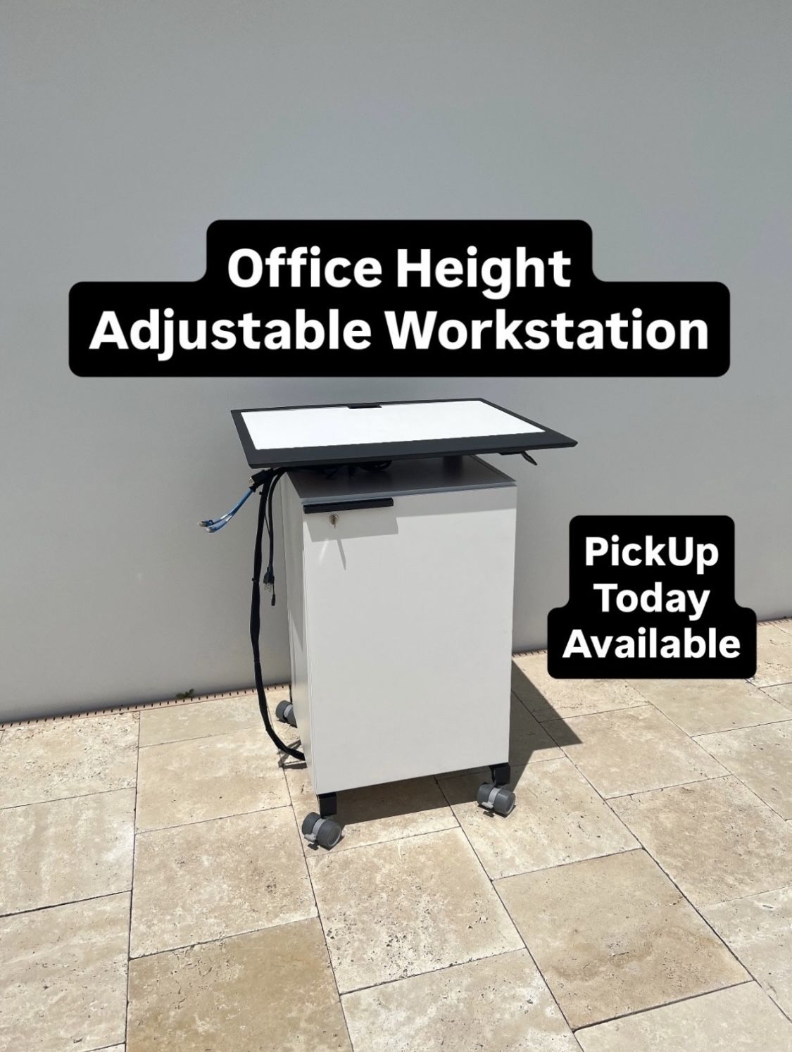 Office Height Adjustable Workstation (Only 1 Available) Pickup Today Available