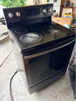 Samsung range oven used