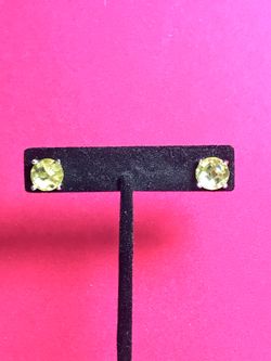 Sterling Gemstone Earrings