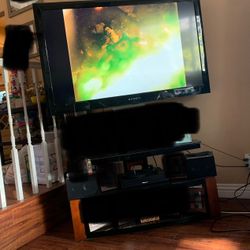 55” Flat Screen TV & Corner Mount