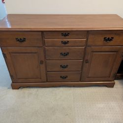 Wood Storage Cabinet