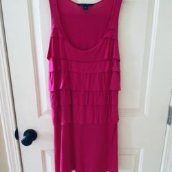 New Banana Republic Pink Dress - Size Medium 