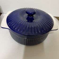  Cobalt Blue Casserole 3 Qt. 