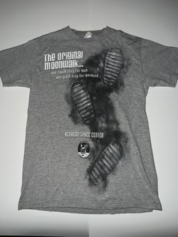 walking on the moon tee shirt