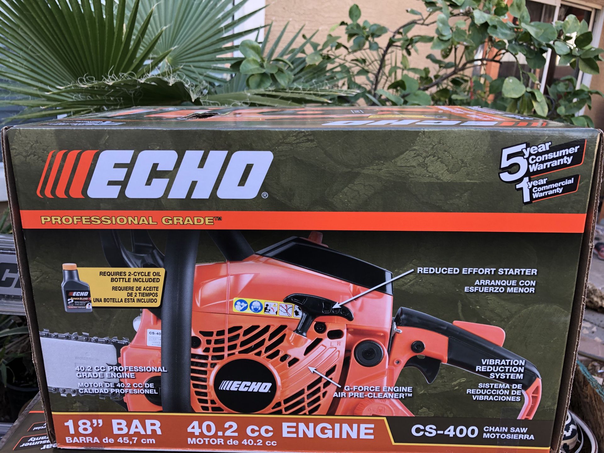 Echo CS 400 Chainsaw