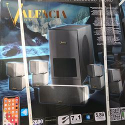 Valencia 6 Piece Home Smart Surround Sound