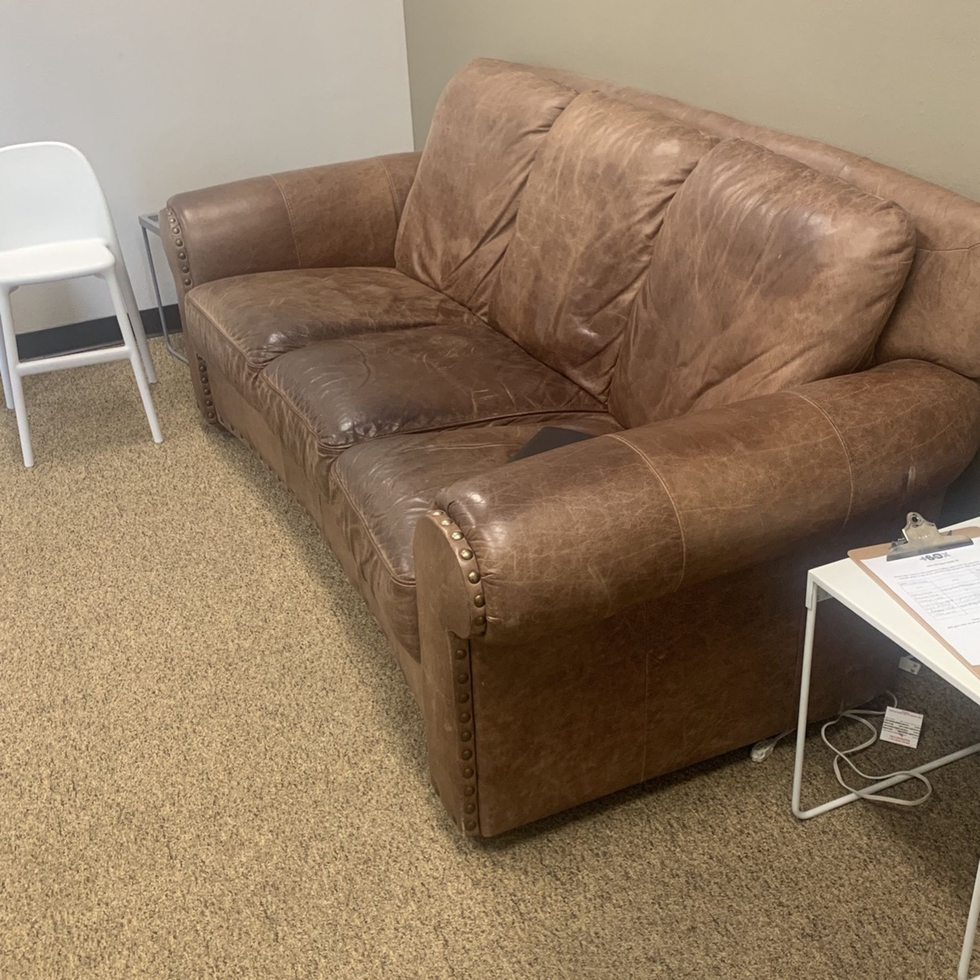 Leather Couch In Carlsbad