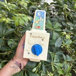 Vintage Fisher-Price Crib Wind Up Music Box 