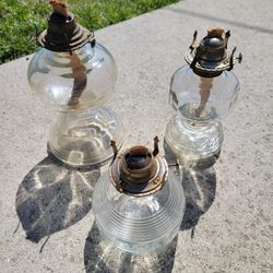 Vintage Oil Lamps 