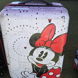 Luggage mickey and minnie