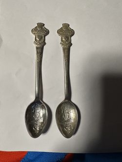 Silver Rolex Bucherer Collectible Spoons
