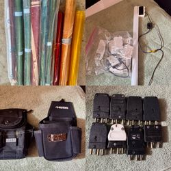 Lighting Gear and Expendables lot 