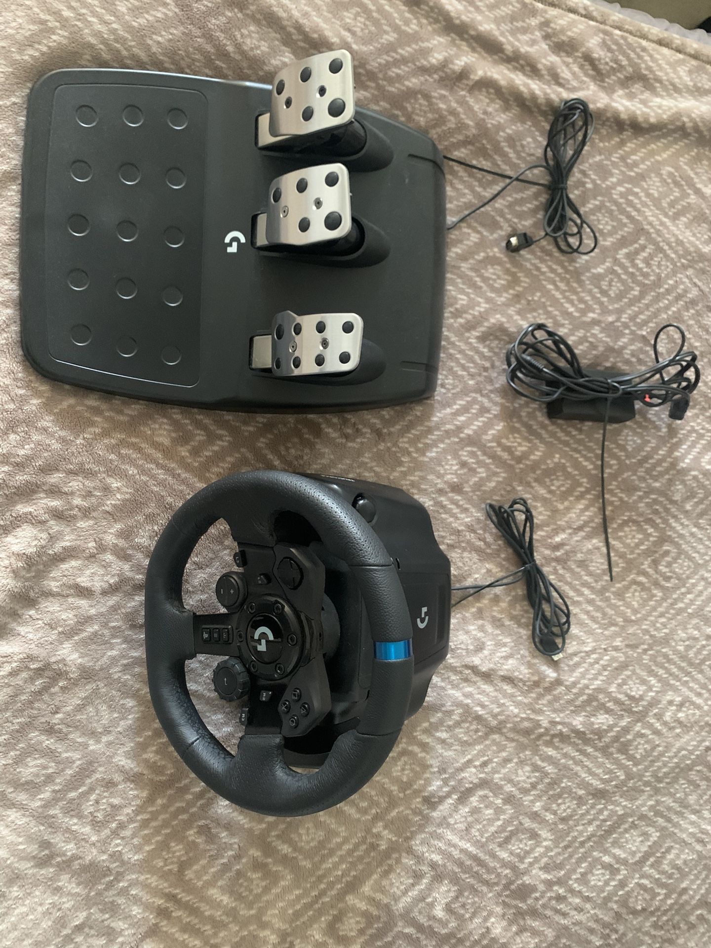 Logitech G923 Set For Ps5 Or Pc