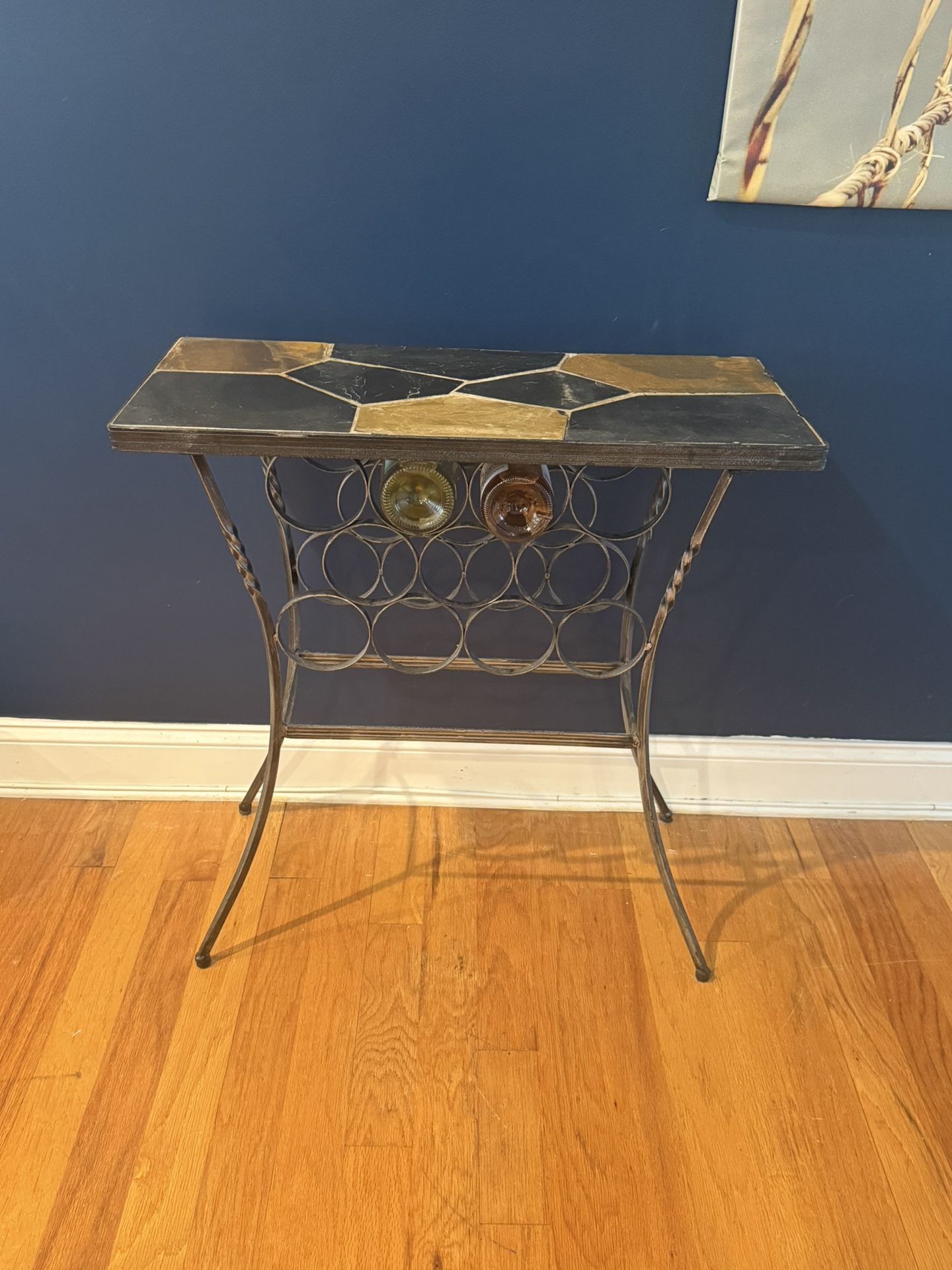Elegant Pier One Import Wine Rack Wall Table $35