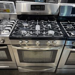 Kenmore Stainless steel 5 burner range stove 