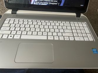 HP laptop with Beats sound  touch screen