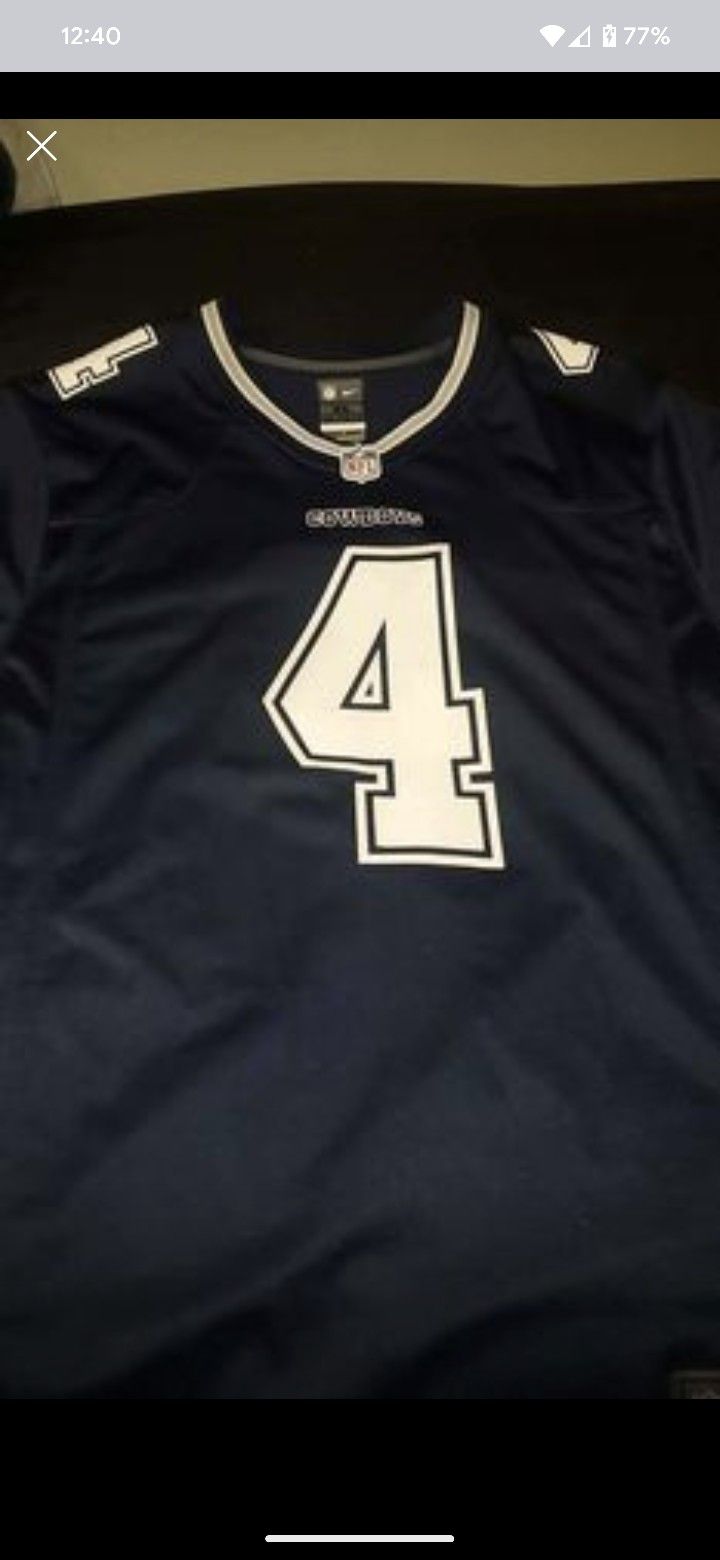 Cowboys Prescott Jersey XL