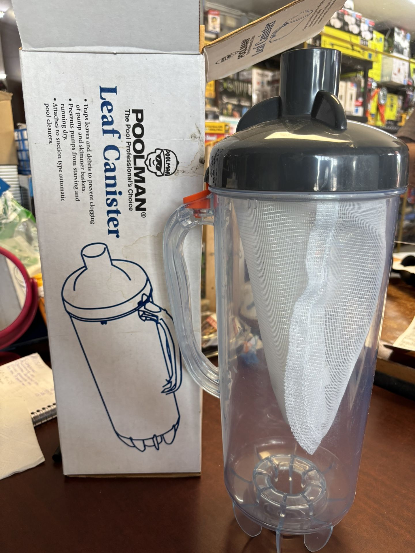 Poolman 1-1/2 in. Leaf Canister