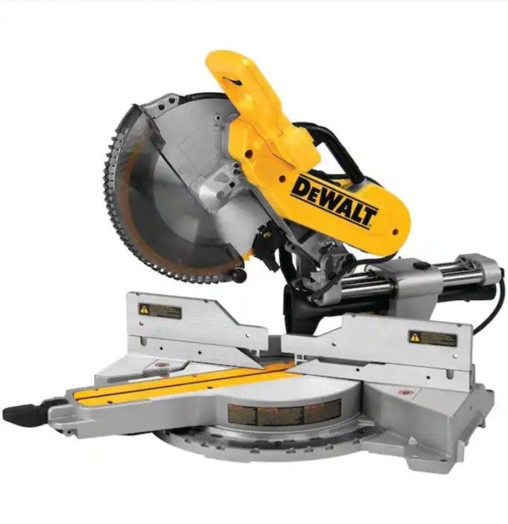 12 in Dewalt WDS779 Double Bevel Sliding Compound Miter Saw
