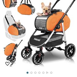 Petbobi 5-in-1 Dog Stroller
