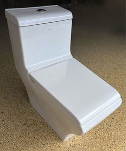 MODERN RECTANGULAR ONE PIECE TOILET