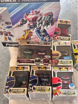Power ranger pops and megazord p